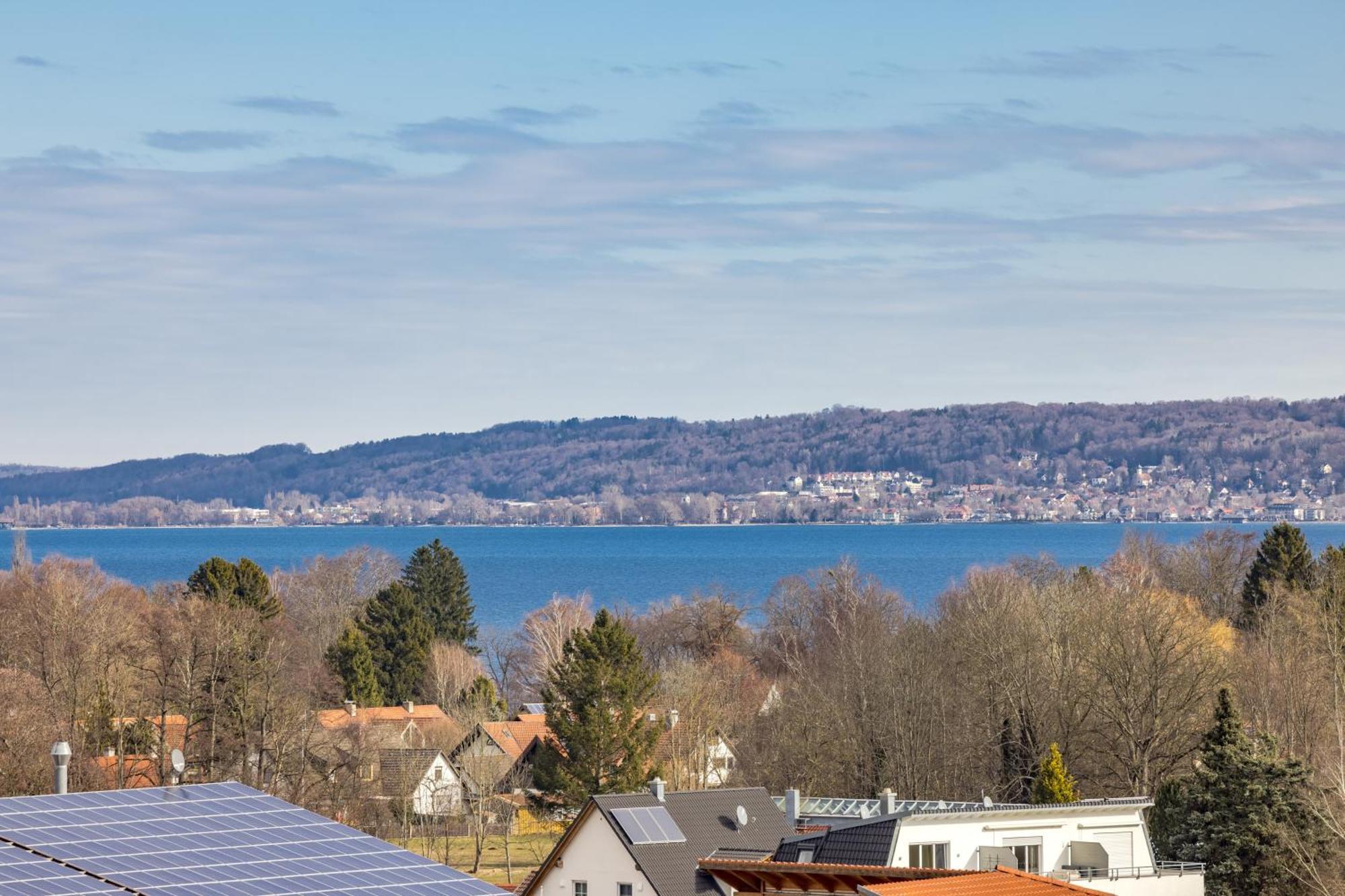 Gemuetliches Wohlfuehl-Apartment Mit Perfektem Seeblick Dießen am Ammersee Buitenkant foto